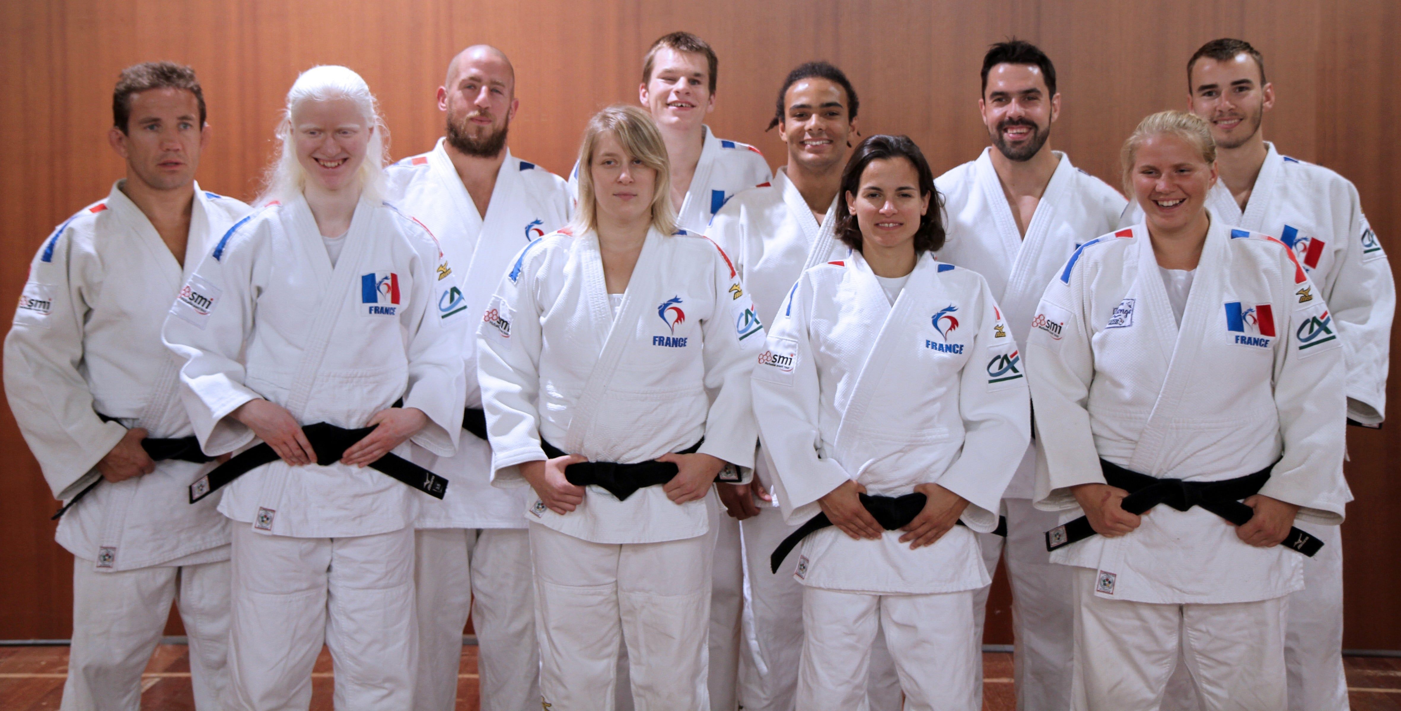 gaspard allié coussin anti escarre soutient le handisport : Para judo